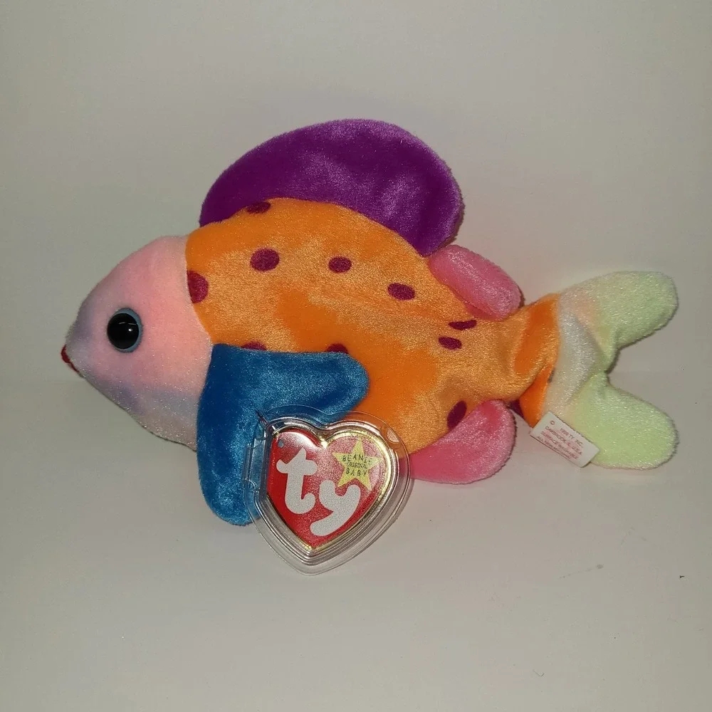 TY Beanie‎ Baby Lot of 4 – Hope 1998, Calliope, Peace 1996, Lips 1999 – All with
